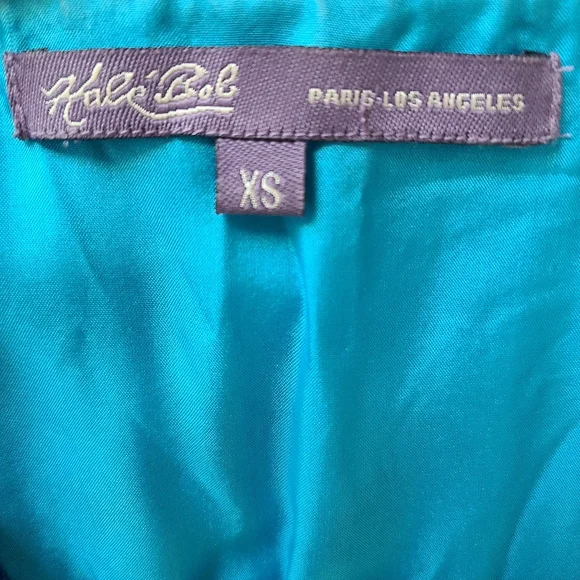 Hale Bob Velvet Print Silk Blend Dress Size X-Small - Picture 3 of 16